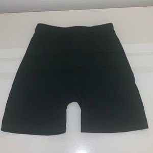 dark green brandy melville biker shorts